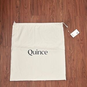 Quince Ivory Duster Bag